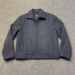 VTG Old Navy Men's Wool Blend Jacket Size M San Francisco New York Full Zip